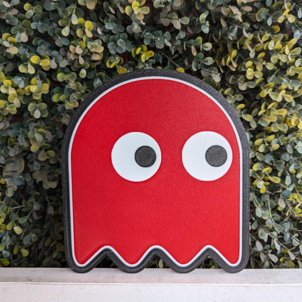 Lampara Velador Led 3d Fantasma Rojo Negro Blanco - Image 2