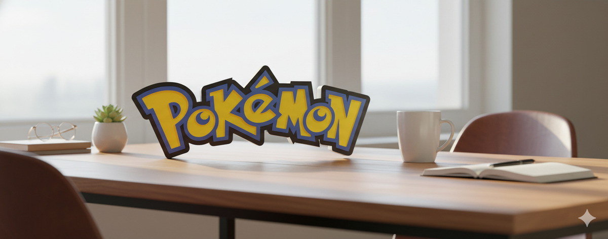 Lampara Velador Led 3d Pokemon Negro Blanco