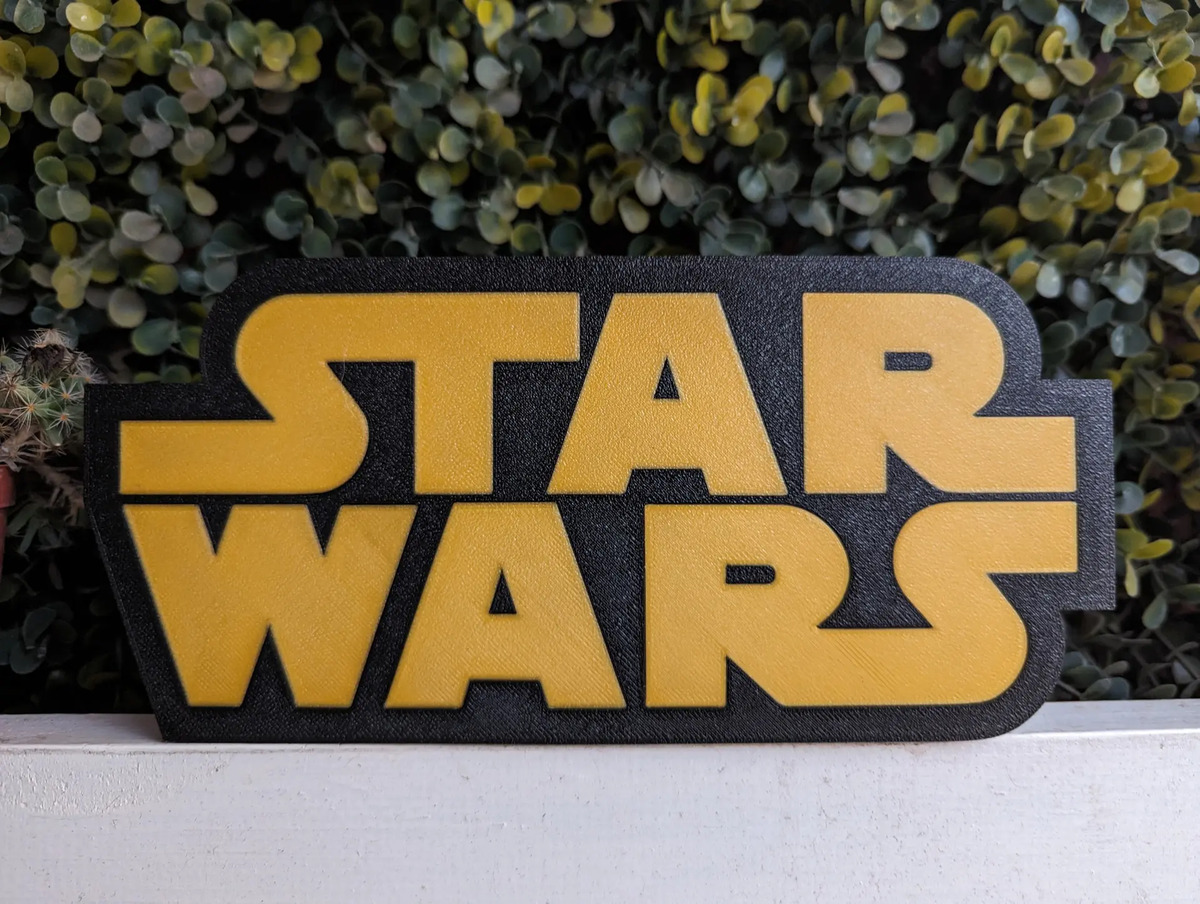 Lampara Velador Led 3d Starwars Negro Blanco - Image 2