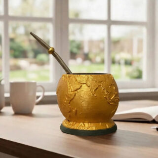 Mate Dorado Mate Copa Del Mundo